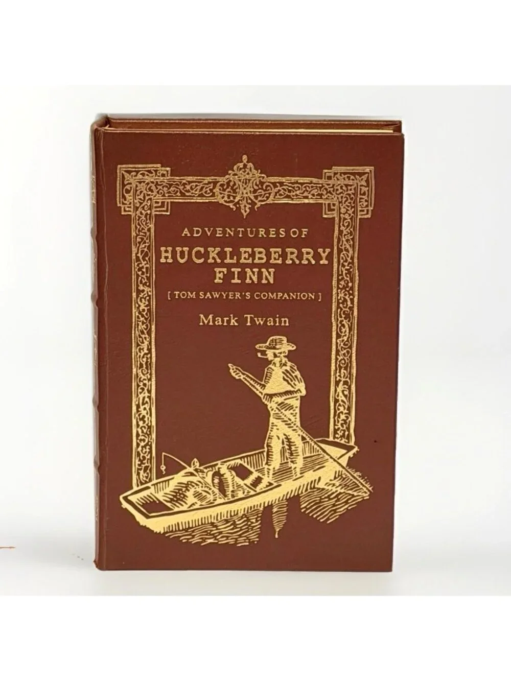 Adventures of Huckleberry Finn Mark Twain Easton Press Leather Bound Gilt Pages